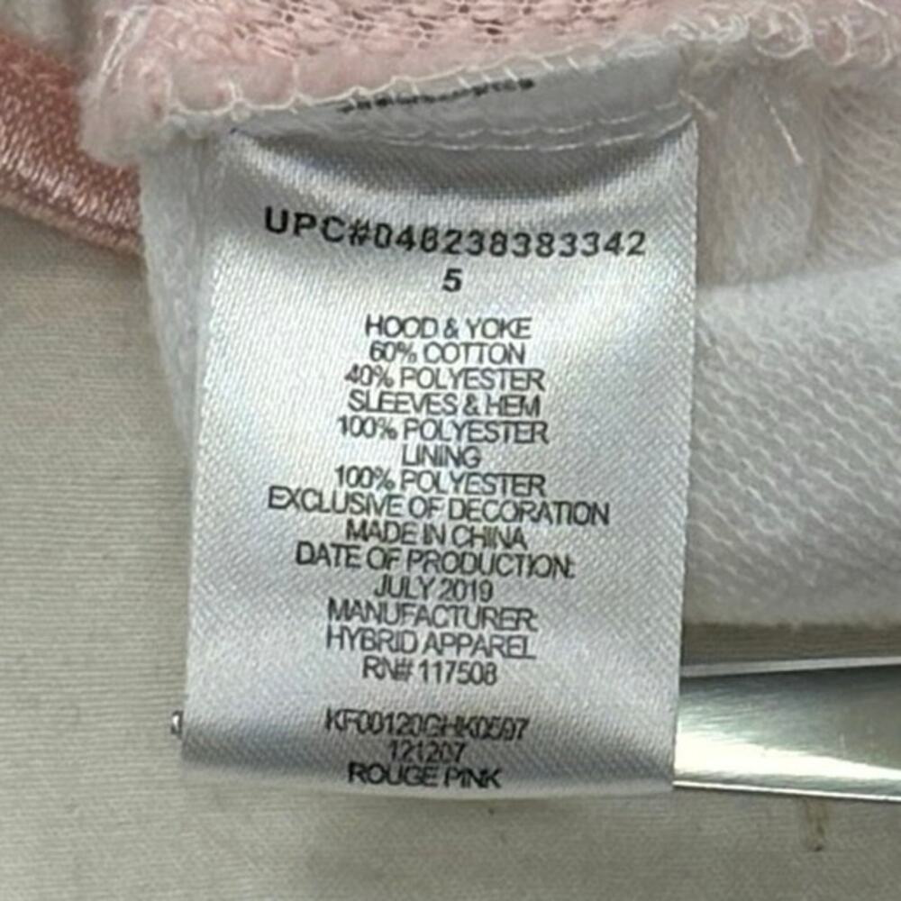 Hello Kitty Sherpa Hoodie Girls 5 - Picture 7 of 8